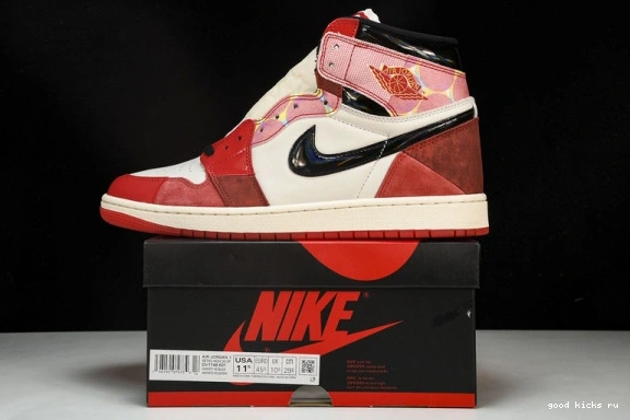High Retro Spider-Man Jordan the DV1748-601 1 Spider-Verse OG Across 0506